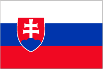 スロバキアの国旗です