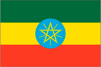 エチオピアの国旗です