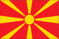 マケドニアの国旗です