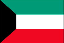 Kuwaitの国旗です