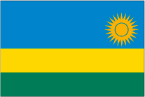 ルワンダの国旗です