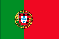 ポルトガルの国旗です