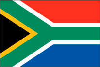 南アフリカの国旗です