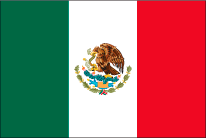 メキシコの国旗です