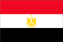 エジプトの国旗です