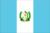 グアテマラの国旗です