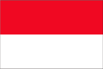 ポーランドの国旗です