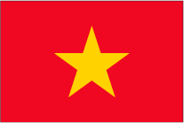 ベトナムの国旗です