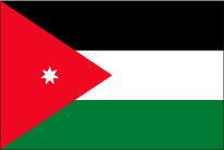 ヨルダンの国旗です