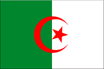 アルジェリアの国旗です