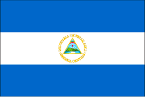 ニカラグアの国旗です