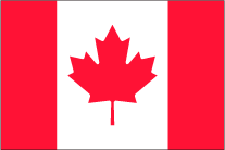 Canadaの国旗です