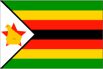 ジンバブエの国旗です