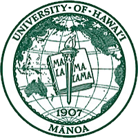 ハワイ大学マノア校のロゴです
