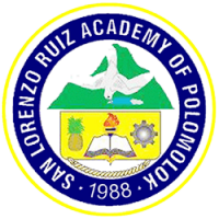 San Lorenzo Ruiz Academy of Polomolokのロゴです