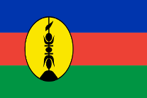 New Caledoniaの国旗です