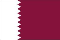 Qatarの国旗です
