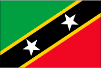 Saint Kitts And Nevisの国旗です