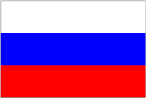 Russiaの国旗です