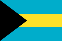 Bahamasの国旗です