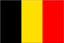 Belgiumの国旗です