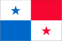 Panamaの国旗です