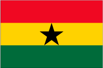 Ghanaの国旗です