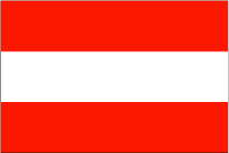 Austriaの国旗です