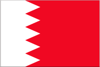 Bahrainの国旗です
