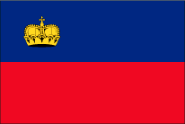 Liechtensteinの国旗です