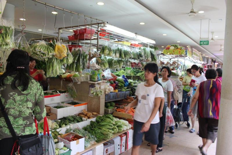 チョンバルマーケット(Tiong Bahru Market)