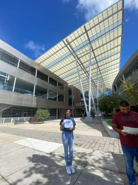 のどかなキャンパス