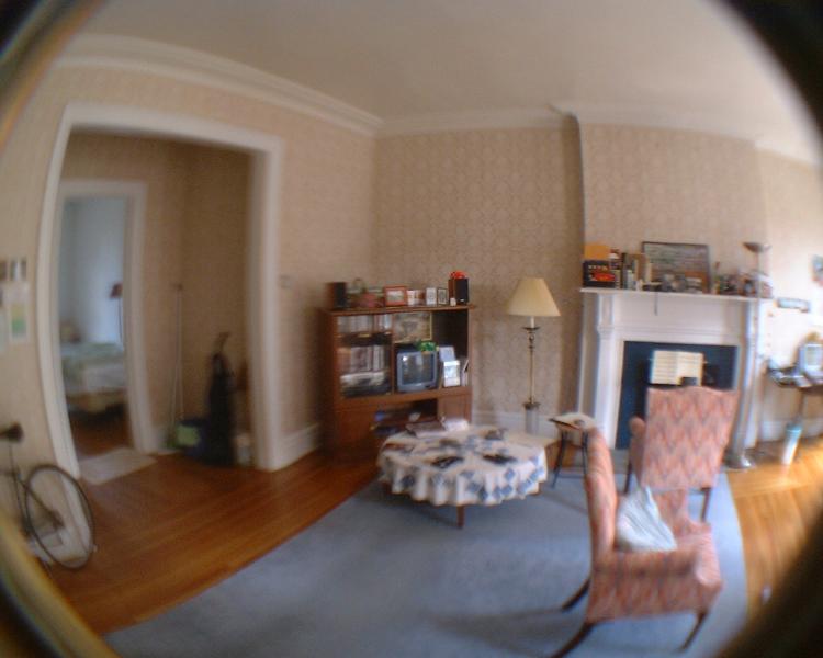 アパートの内部