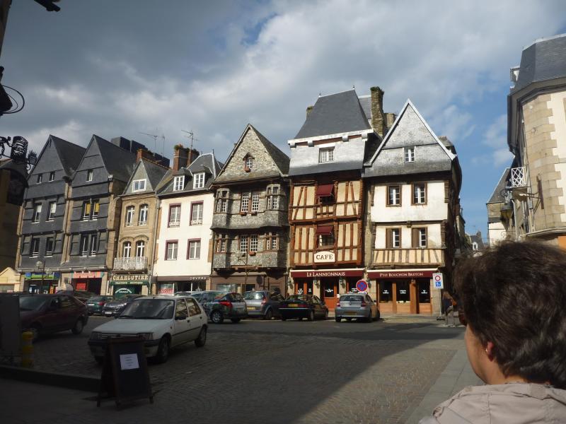 Lannionの街