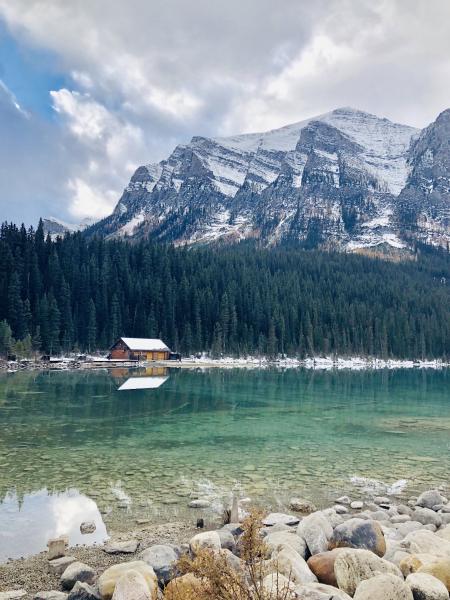 バンフ国立公園内にあるLake Louise
