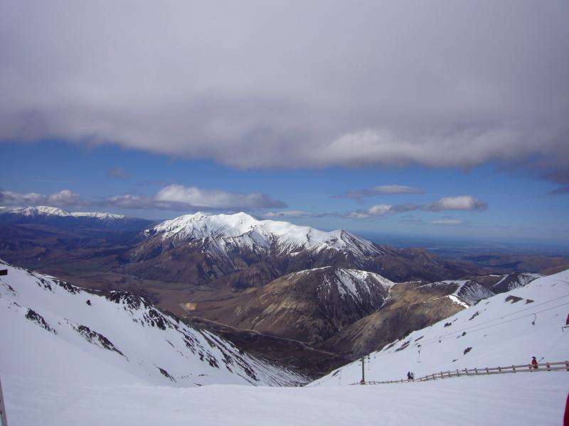 Mt. Huttのスキー場 Mt. Huttのスキー場