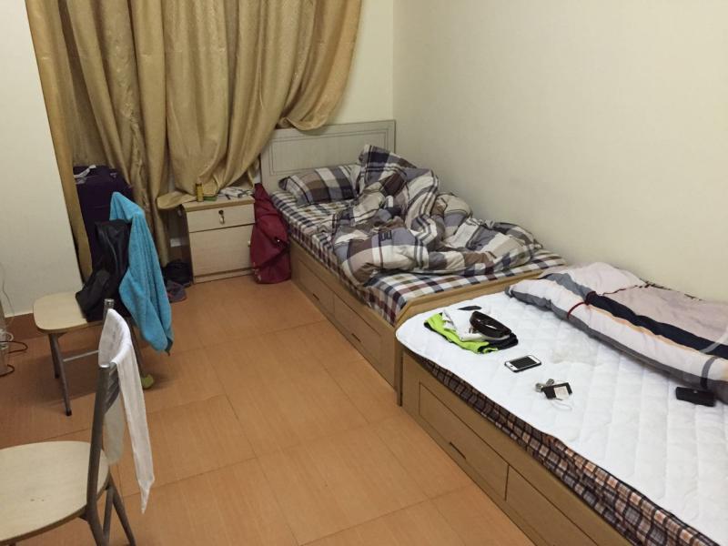 闵行校区・2人部屋寮のレイアウト 闵行校区・2人部屋寮のレイアウト