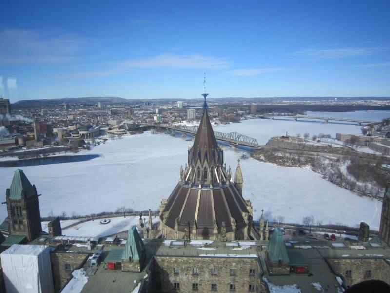 国会議事堂の上からの写真♪