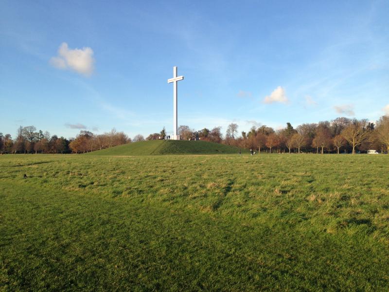 アイルランドの貴重な快晴日