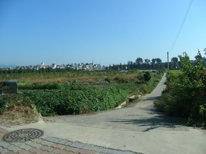 寄宿舎から学校までの道のり