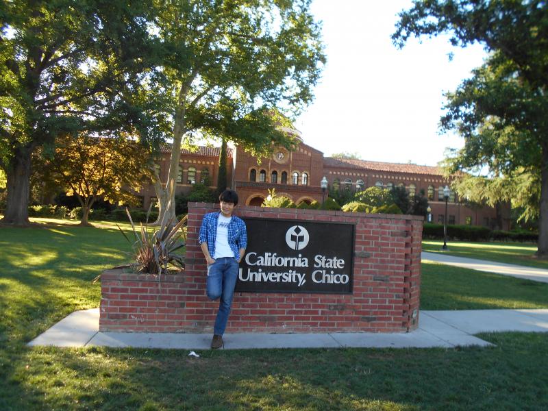 Me with Chico State