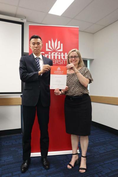 交換留学修了式