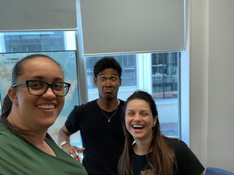 クラスメイトと最後のツーショット