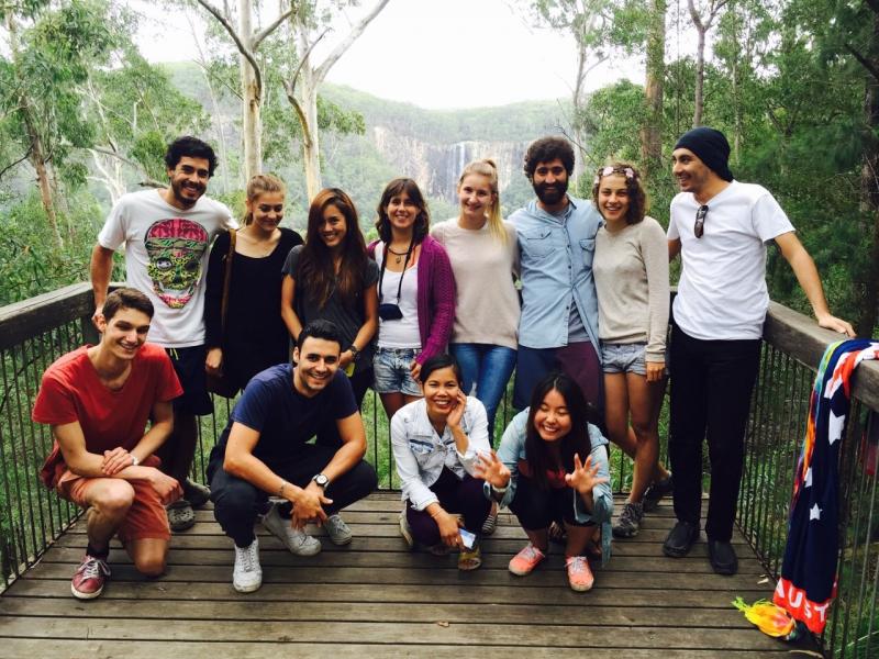 Upper-Intermediate class 校外学習