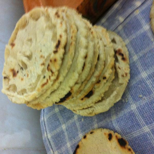 素焼きしてふちをつけたマサ 素焼きしてふちをつけたマサ