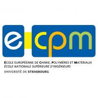 École européenne de chimie, polymères et matériauxのロゴです