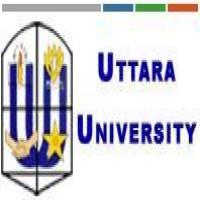 Uttara Universityのロゴです