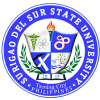 Surigao del Sur State Universityのロゴです