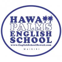 ハワイ・パームス・イングリッシュ・スクールのロゴです