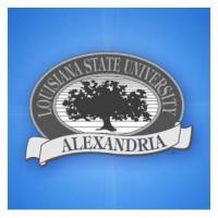 ルイジアナ州立大学アレキサンドリア校のロゴです